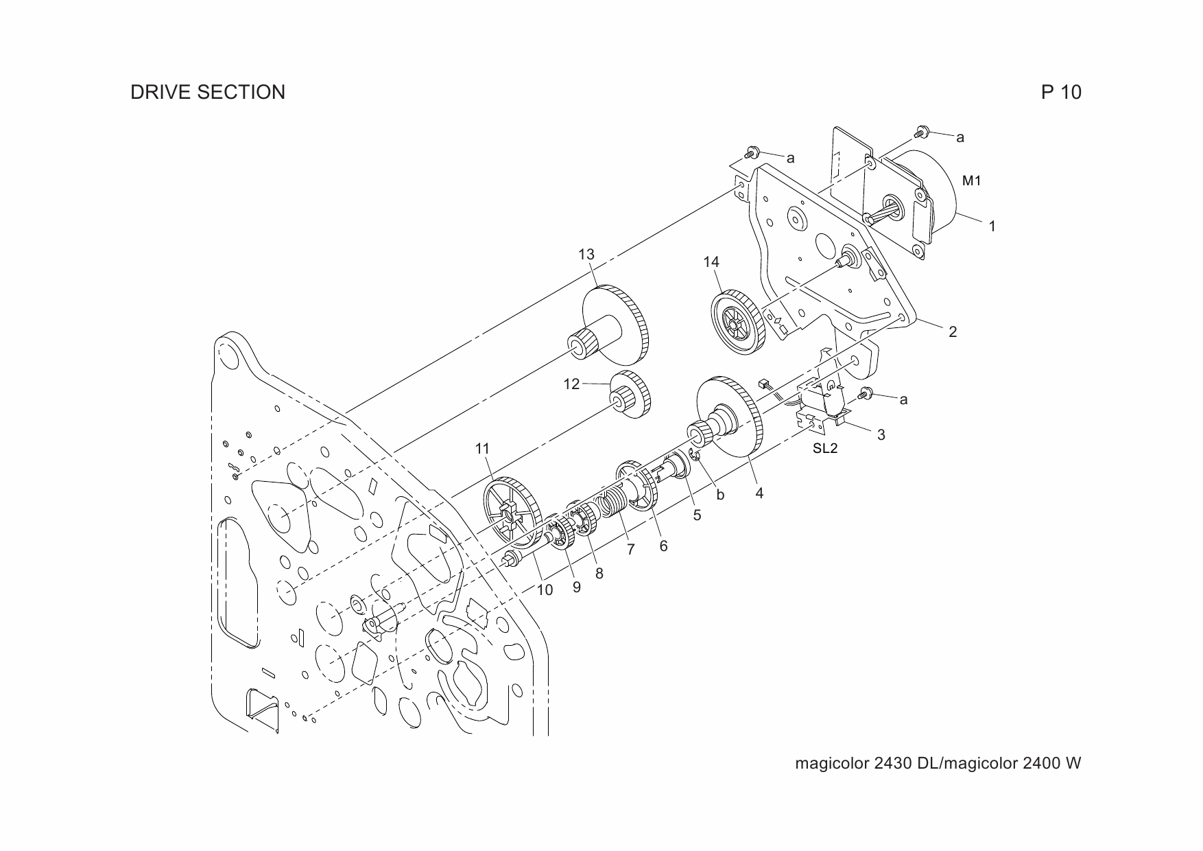 Konica-Minolta magicolor 2400W 2430DL 2450 Parts Manual-6